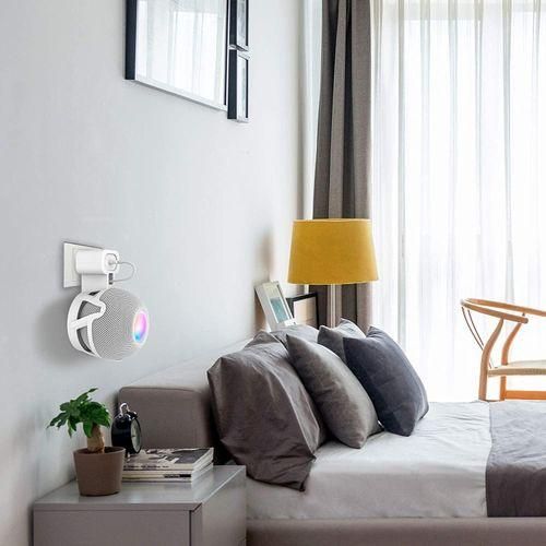Premium Wall Mount Holder for Apple Homepod Mini Stand,White