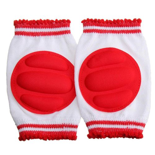 New Kids Safety Crawling Elbow Cushion Infants Toddlers Baby Knee Pads Protector#Red Red (red)
