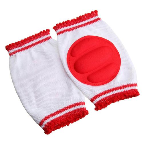 New Kids Safety Crawling Elbow Cushion Infants Toddlers Baby Knee Pads Protector#Red Red (red)