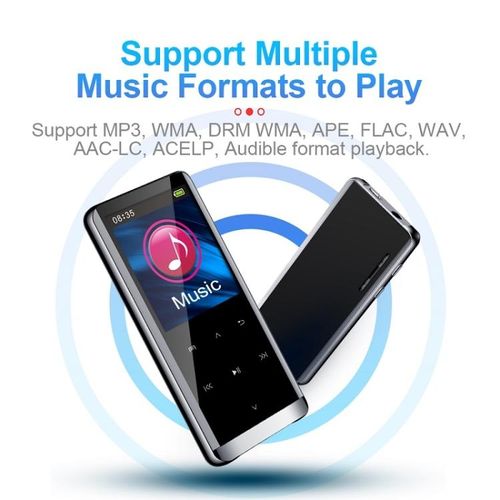 MP4 Player  Without Bluetooth(Black), Capacity: 32GB Without