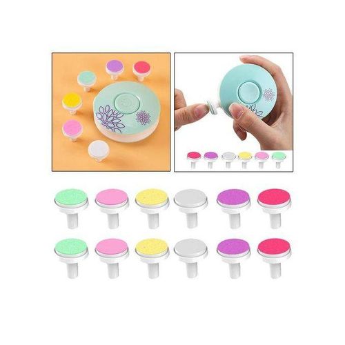 12 Pieces Electric Baby Nail Trimmer Head Nail File