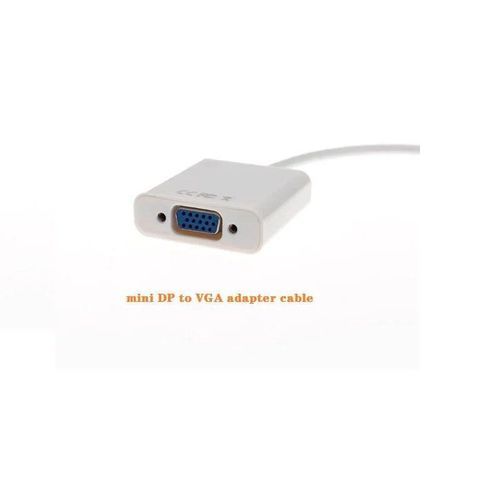 For MacBook Air Pro iMini Thunderbolt Mini DisplayPort Display Port Mini DP To VGA Cable Adapter 1080P for HDTV Monitor-