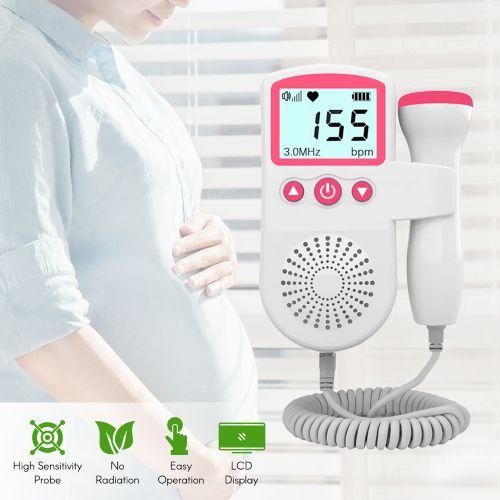 Fetal Doppler Baby Doppler Heartbeat Monitor For Pregnancy