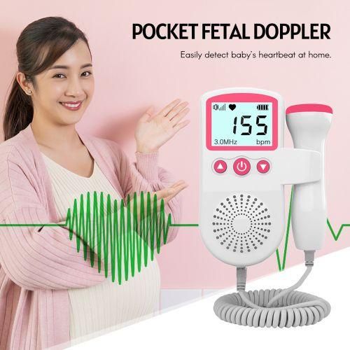 Fetal Doppler Baby Doppler Heartbeat Monitor For Pregnancy