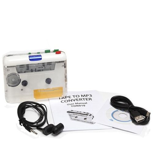 Cassette Player Walkman Mp3/cd Audio Auto Reverse Usb Cassette Tape Player Cassette Mp3 Converter Built In Mic Easy To Use