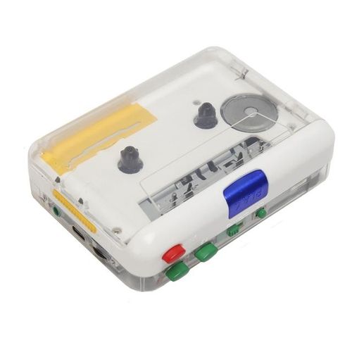 Cassette Player Walkman Mp3/cd Audio Auto Reverse Usb Cassette Tape Player Cassette Mp3 Converter Built In Mic Easy To Use White