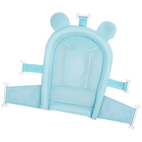 Bathtub Support Net Newborn Shower Mesh Mat NonSlip Bath Net For Blue