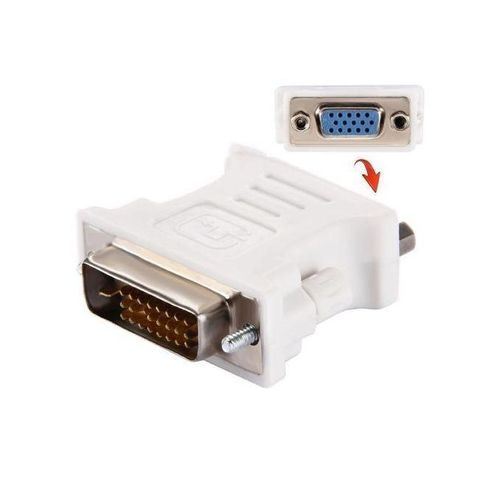 Dvi 25 Pin Male To Vga 15Pin Female Adapter