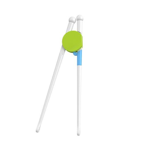 4 Pairs Reusable Chopstick Helpers Non-Slip Baby Practice Eco-friendly Chopstick for Chopstick User Beginner,Green NO5112
