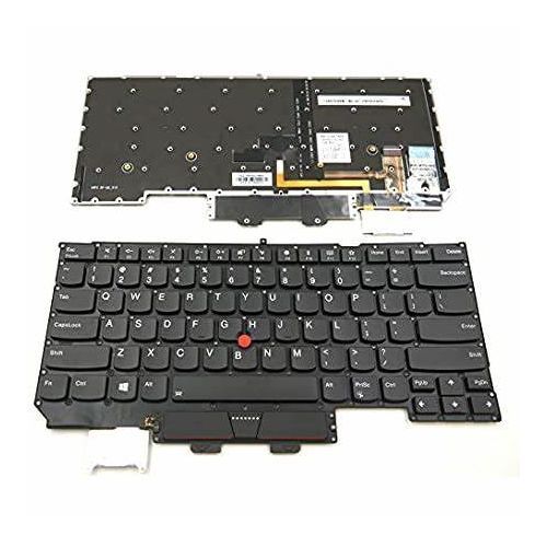 LENOVO ThinkPad X1 Carbon 7th gen, laptop keyboard-Black