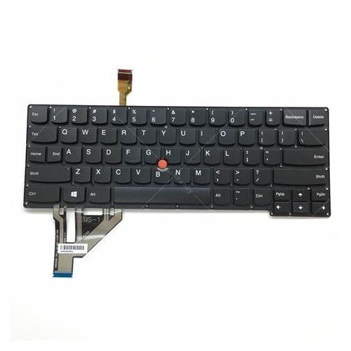 LENOVO ThinkPad X1 Carbon 7th gen, laptop keyboard-Black