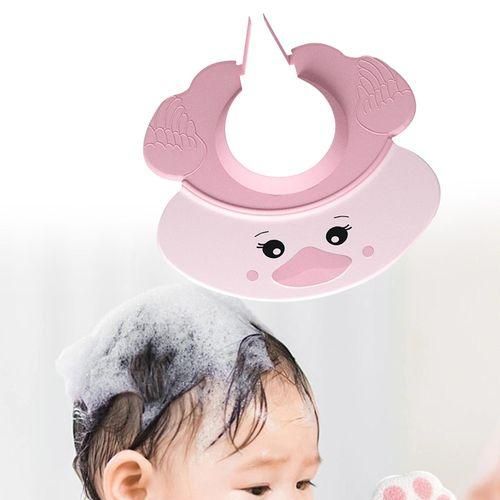 Cute Little  Shower Cap Bathing Protection Pink