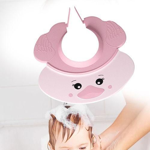 Cute Little  Shower Cap Bathing Protection Pink