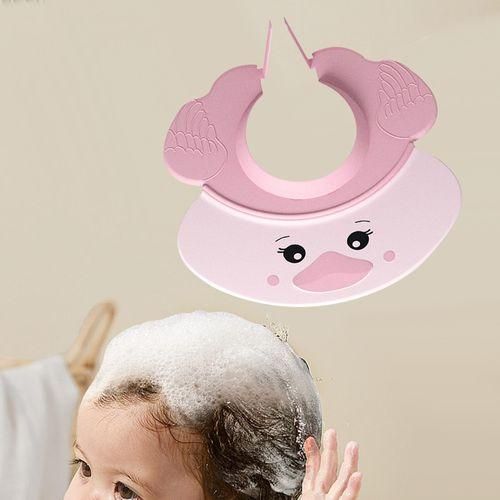 Cute Little  Shower Cap Bathing Protection Pink