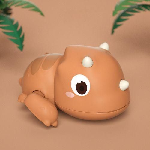 Up Bath Toys Floating Bathing Toys Triceratops Orange
