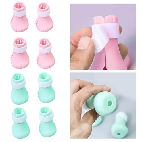 5 Cat Scratching Pads Cats Bathing Shaving Boots Green