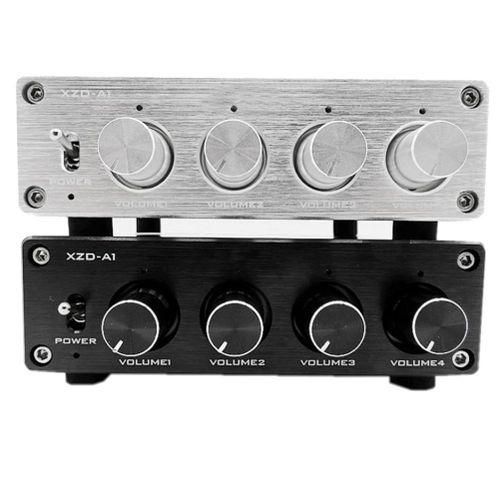 HIFI Lossless 1 Input 4 Output RCA HUB Audio Distributor Sig