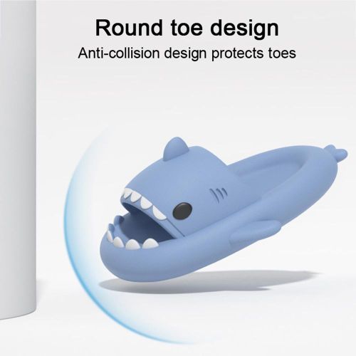 Children's Summer EVA Slippers Cartoon Shark Sandal Quick Drying Non-Slip Slides NO5274