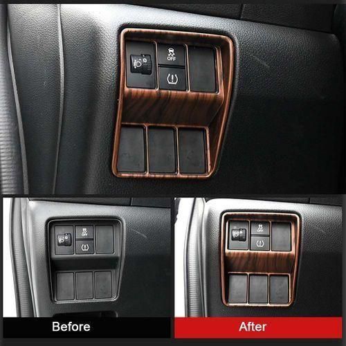 915 Generation For Honda CRV CRV 2017  2021 Peach Wood Grain Head Light