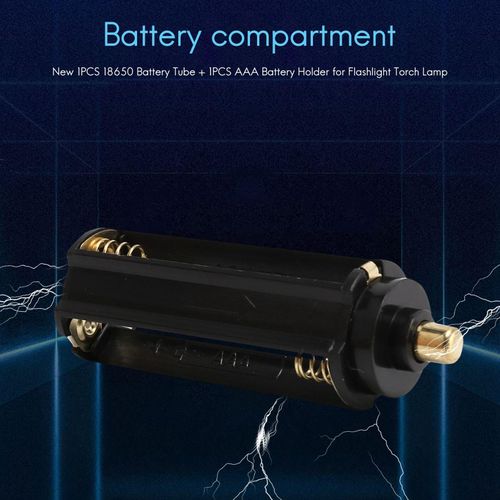 915 Generation New 1PCS 18650 Battery Tube + 1PCS AAA Battery Holder for