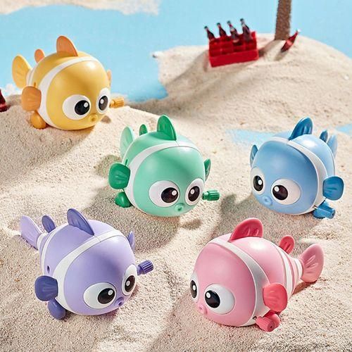 Windup Fish Bathtub Toy Durable Floating Toy For Boys NO5116