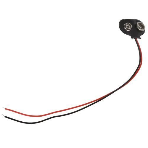 Power consumption 12cm cable 9V battery terminal connection holder 3 pieces