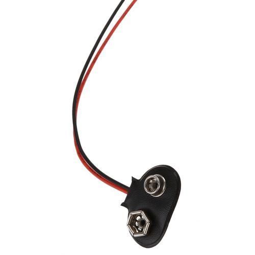 Power consumption 12cm cable 9V battery terminal connection holder 3 pieces