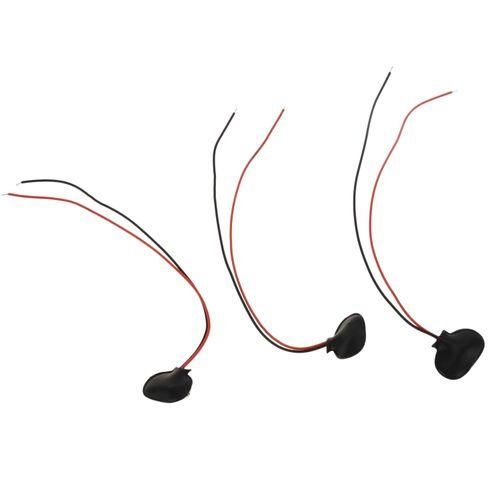 Power consumption 12cm cable 9V battery terminal connection holder 3 pieces