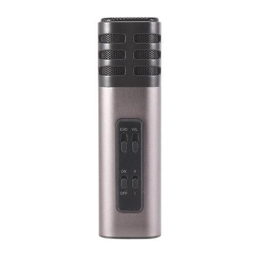 Portable Aluminum Alloy Microphone Professional Mobile Singi