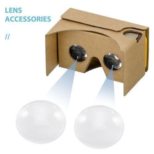 2x for Google Cardboard Virtual Reality VR BiConvex Lenses