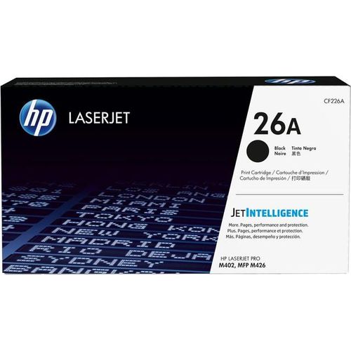 Hp Laser-jet Toner 26A, Black