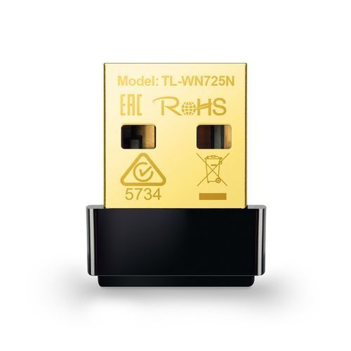 TP-Link 150Mbps WN725N Wireless N Nano Usb Adapter - Black