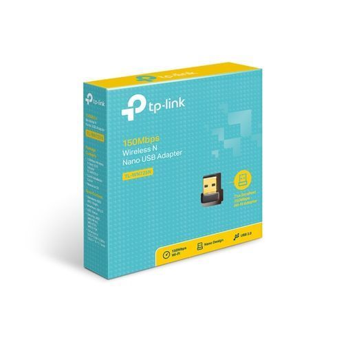 TP-Link 150Mbps WN725N Wireless N Nano Usb Adapter - Black