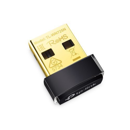 TP-Link 150Mbps WN725N Wireless N Nano Usb Adapter - Black
