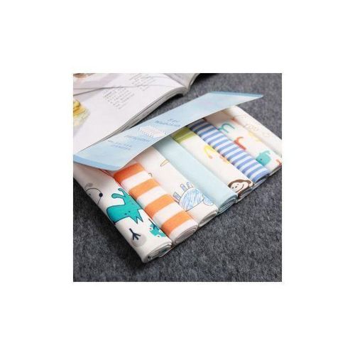 8pcs/pack 100% Cotton Newborn Baby Towels Saliva Towel