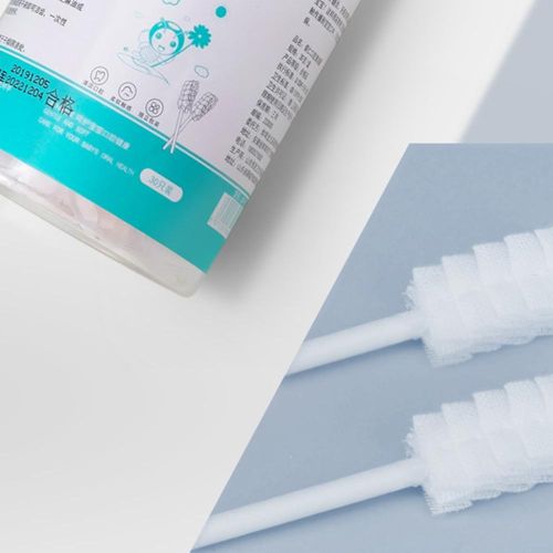 Newborn Teether Oral Mouth Tongue Cleaner Disposable Infant Toothbrush Clean for 0-36 Month Baby Tooth Clean NO5298