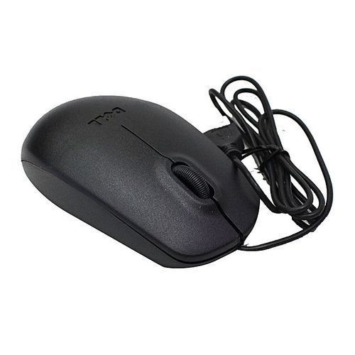 DELL 3-Button Plug & Play Mouse - Black