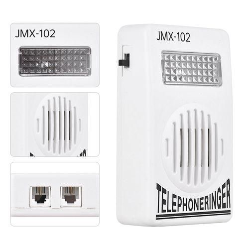 Loud Telephone Ringer 70db Amplifier Ringing Help Strobe