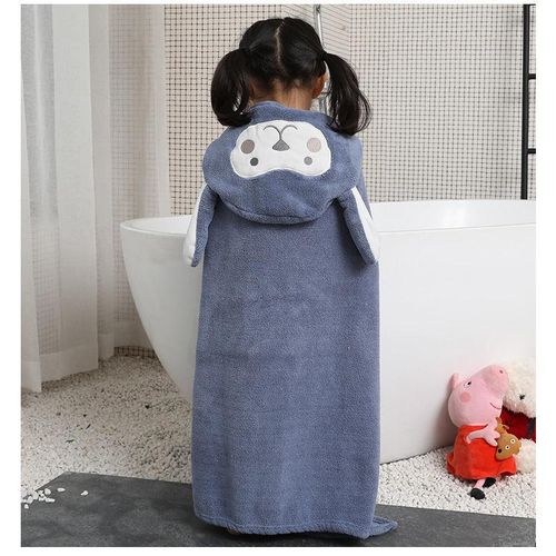 Ultra Soft Hooded Baby Towel Cartoon Kids Bath Towel with Cute Hood for Babies Toddlers Infants 70*140cm/ 28*55in