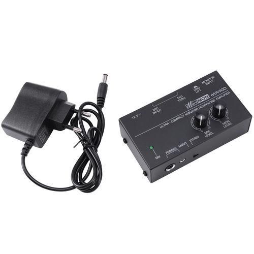 Ma400 Headphone Preamplifier Microphone Monitor Mixer,Eu Plug