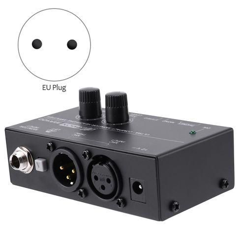 Ma400 Headphone Preamplifier Microphone Monitor Mixer,Eu Plug