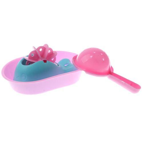 Cute Vinyl Shark Basin Slimmer Set for KidsBaby Bathing Time