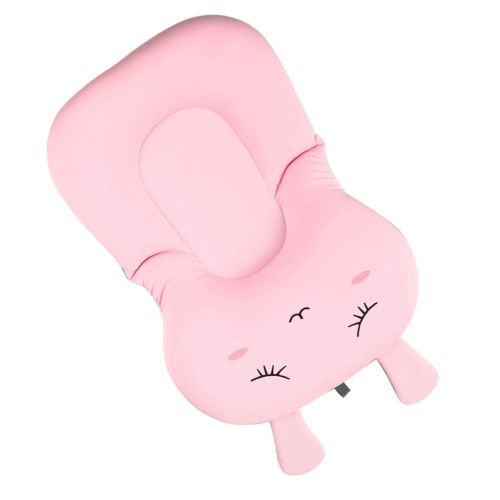 Cute Bath Cushion Floating Seat Quick Drying Newborn Bath Sling Pad for Friend Family Neighbors Gift NO5274