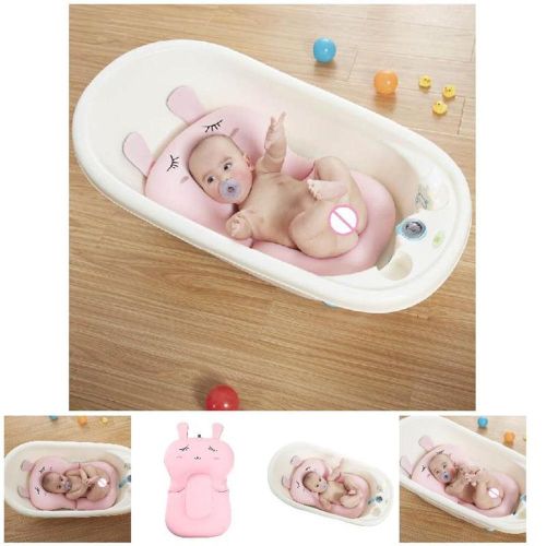 Cute Bath Cushion Floating Seat Quick Drying Newborn Bath Sling Pad for Friend Family Neighbors Gift NO5274