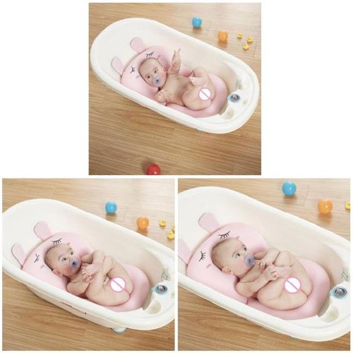 Cute Bath Cushion Floating Seat Quick Drying Newborn Bath Sling Pad for Friend Family Neighbors Gift NO5274