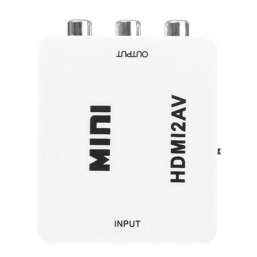 HDMI to AV Mini HDMI2AV Video Converter HD 720P 1080P