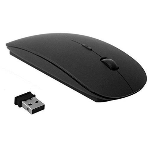 2.4 GHz Ultra Slim Wireless Mouse - Black