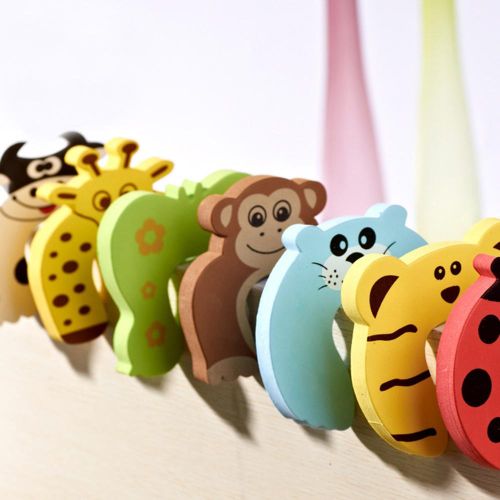 Children's Foam Door Slam Stopper Soft Foam Cushion Baby Finger Protector Prevent the Door from Slamming