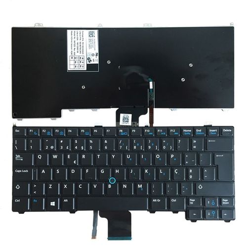 Keyboard For Dell Latitude E7440 E7240-Black