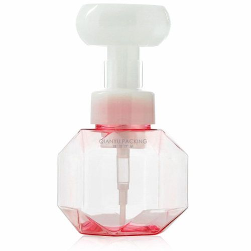 300Ml Flower Shape Foam Bottle Dispenser Empty Foaming Hand Soap Pump Bottles Perfect for Liquid Soap Foaming Hand Soap